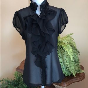 Very cute black blouse. Size S.